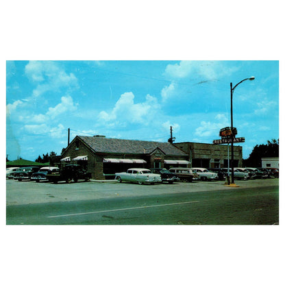 Vintage Postcard - Old Hickory Restaurant Sylacauga Alabama 1960 TJ7-1