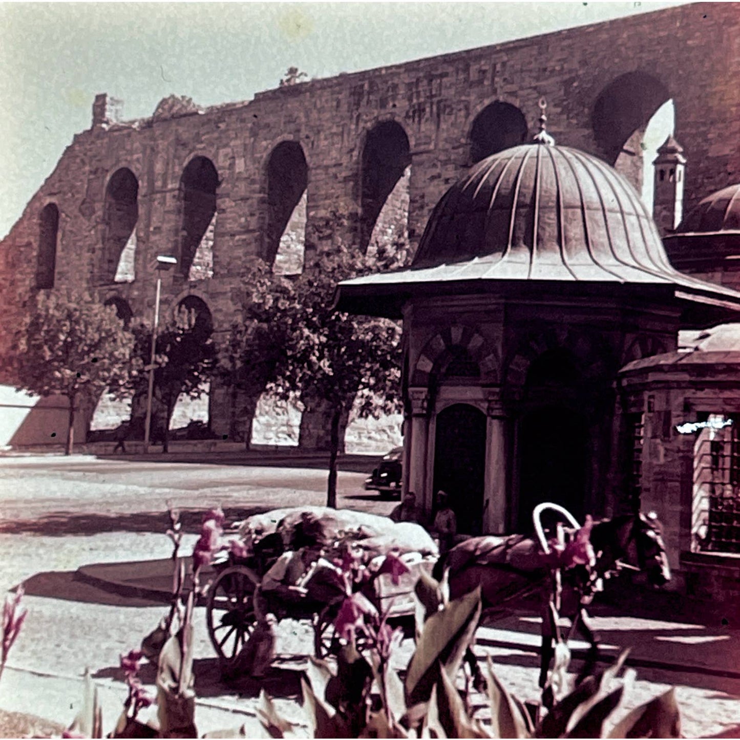 1960s Turkey, Istanbul Views Lot of 10 Pana-Vue 2x2 Travel Slides TK2-S-3