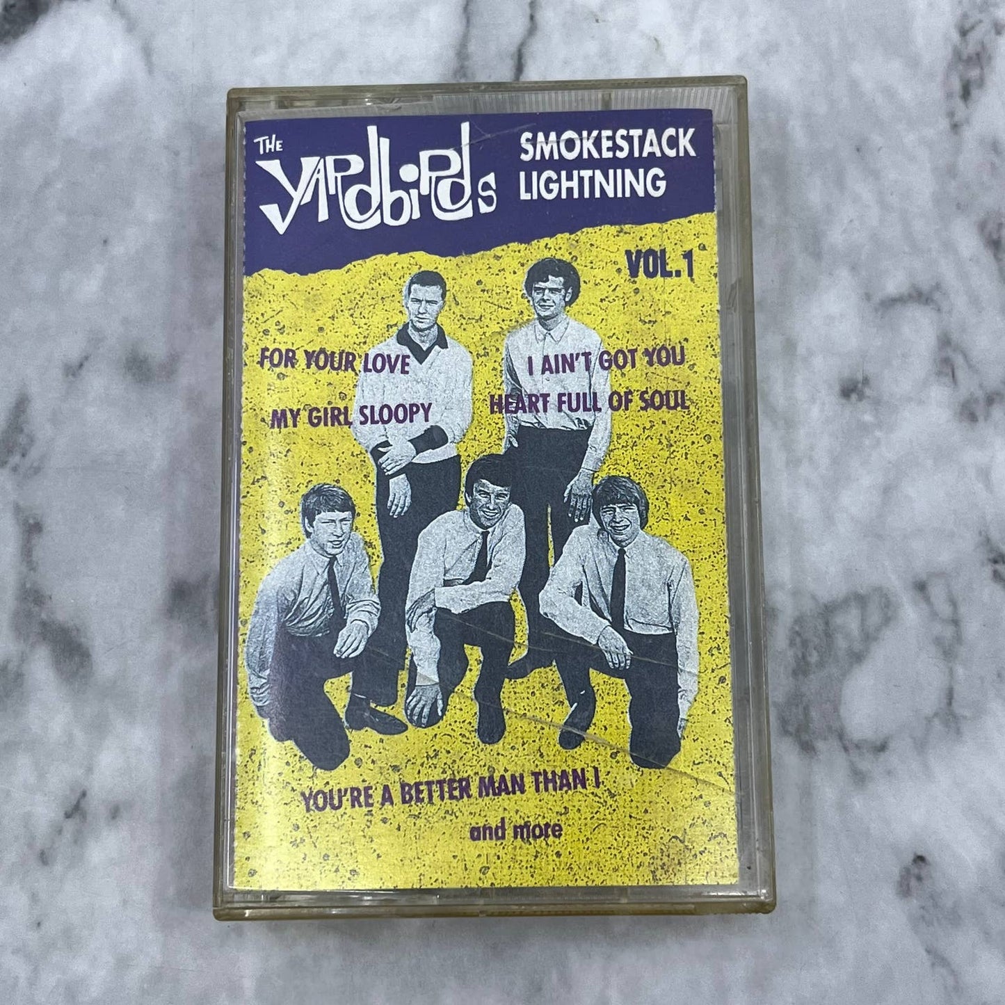 The Yardbirds Smokestack Lightning Vol. 1 Tape 1 Cassette Tape TD9-61