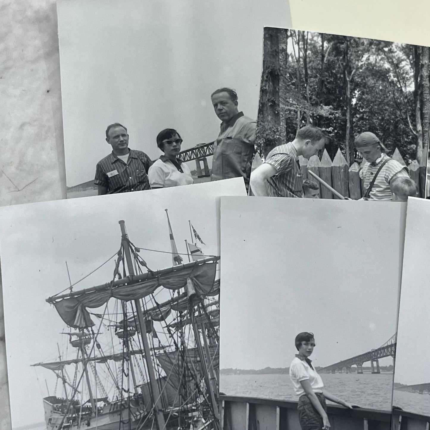 1957 Collection of Photos & Negatives Jamestown Vacation TJ9-PG5