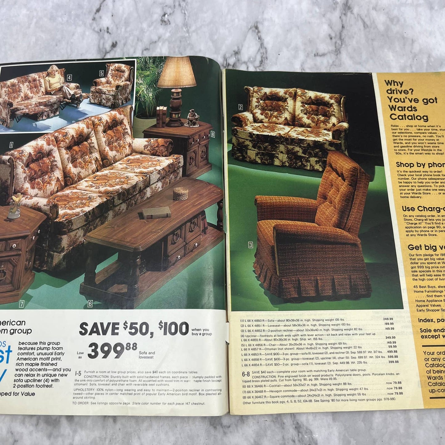 Montgomery Ward 1980 999 Price Cuts Home Furnishings Catalog Sale Original S2