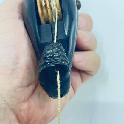 Vintage Bakelite Climber Climbing Toy Black Monkey Plastic  TE5