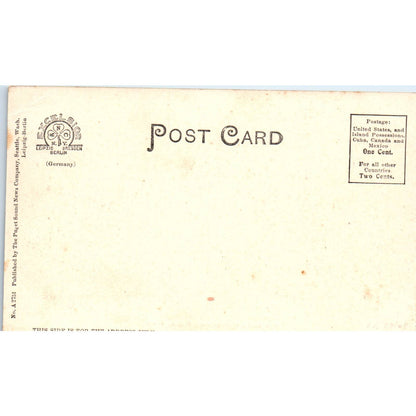 Antique Postcard The Seattle High School Seattle Washington TD9