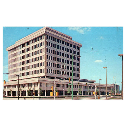 Vintage Postcard - City-County Building Fort Wayne Indiana 1971 AD9