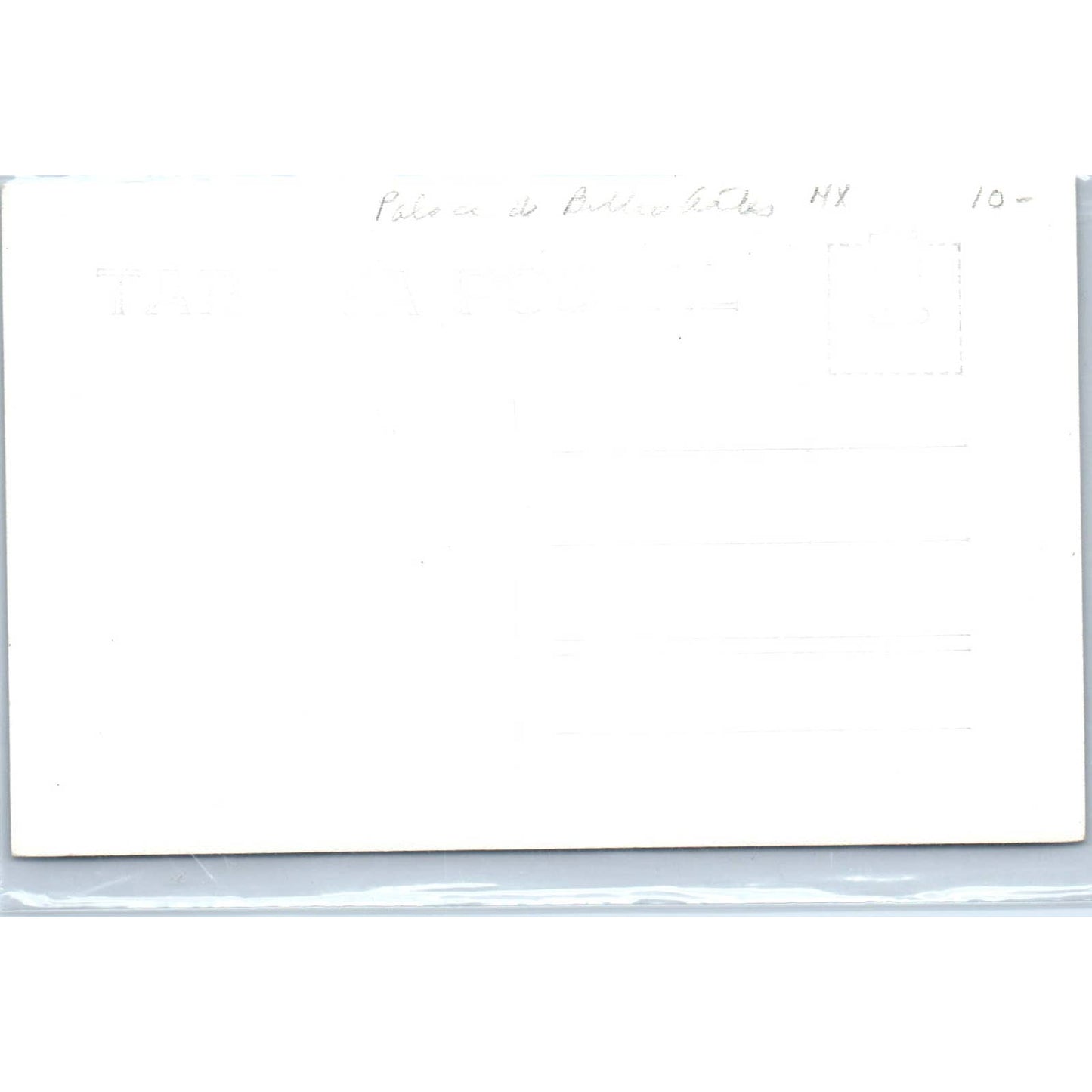 Palacio de Bellas Artes México - Original RPPC Postcard TJ7-MP