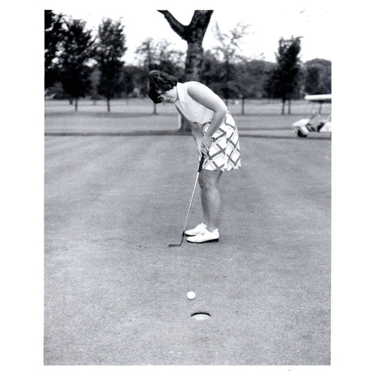 1970 Original Press Photo Ladies' PGA Golf Nancy Patch ~8x10 AD1