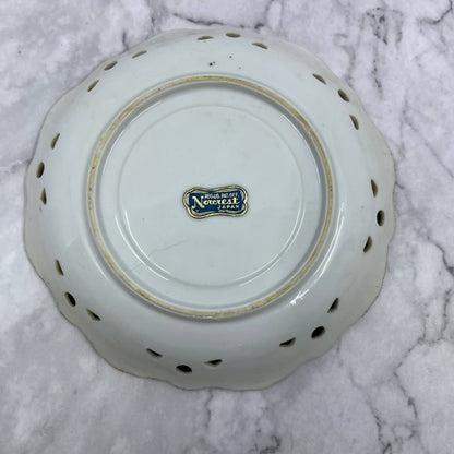 Vintage Fine China Saucer ONLY Norcrest Floral Scallop Lace Luster TA7-6