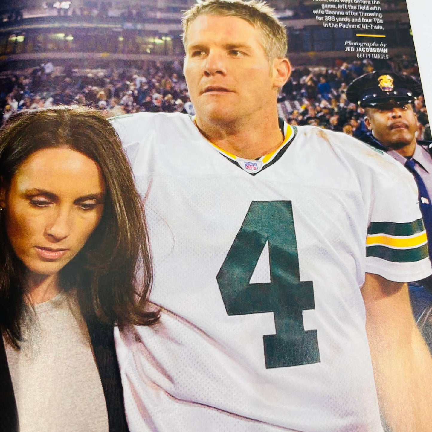 SPORTS ILLUSTRATED GREEN BAY PACKERS 2015 BRETT FAVRE COMMEMORATIVE NEW BA3