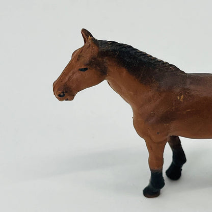 1998 M.M.T.L Miniature Horse Thoroughbred Stallion Brown w Black Legs 3” SA3