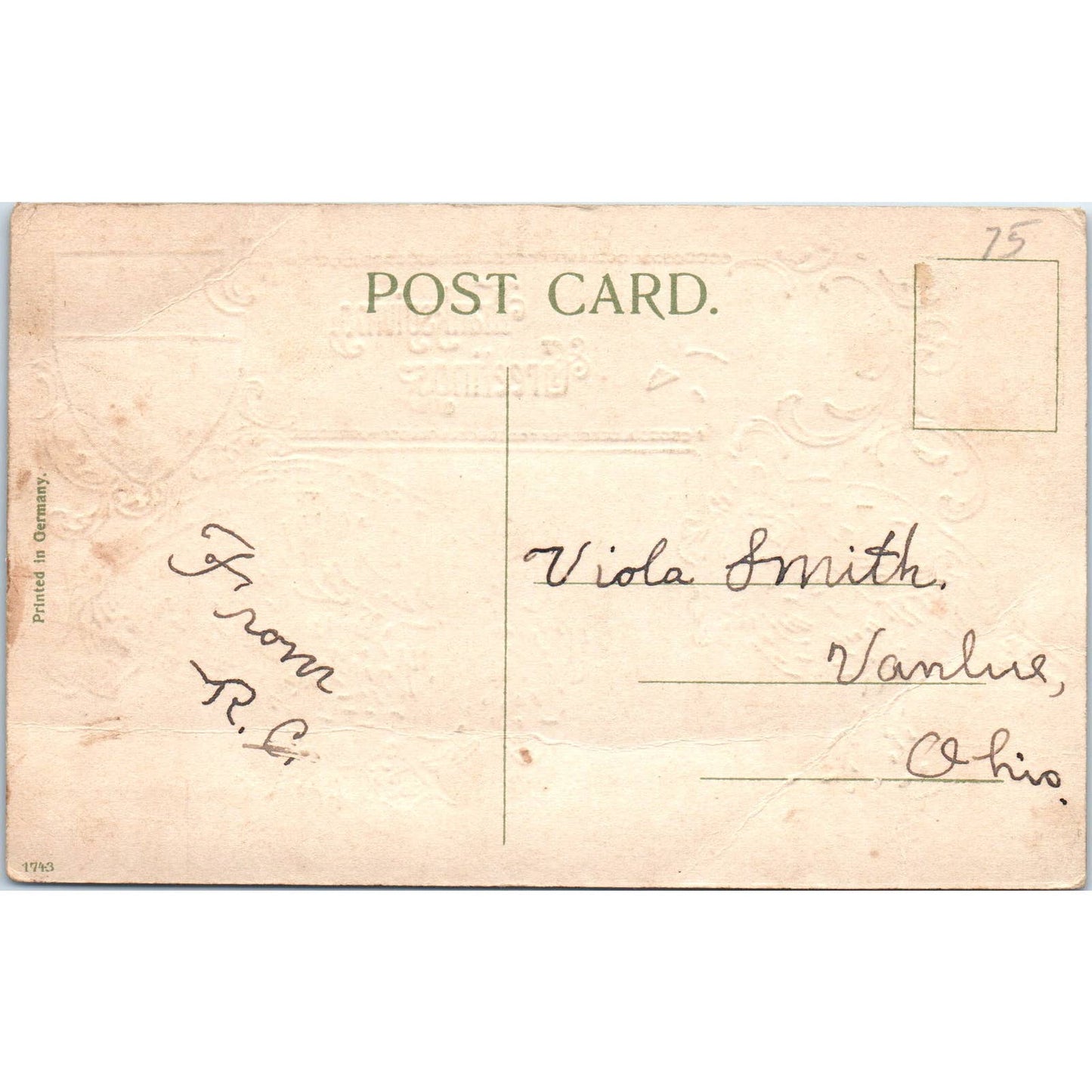 Thanksgiving Turkeys Dressed as Uncle Sam c1910 Original Postcard TK1-22