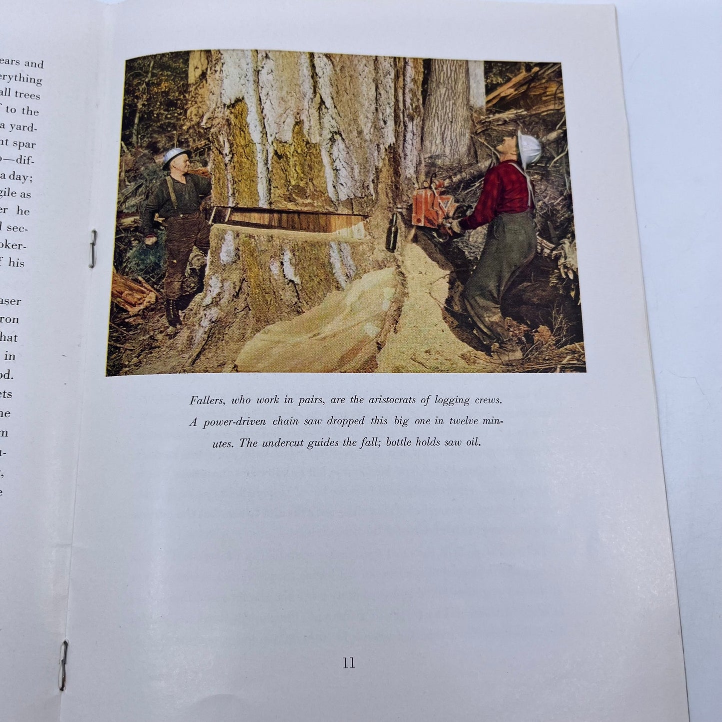 1948 Boss Logger Men At Work Richard Thruelsen V39-1