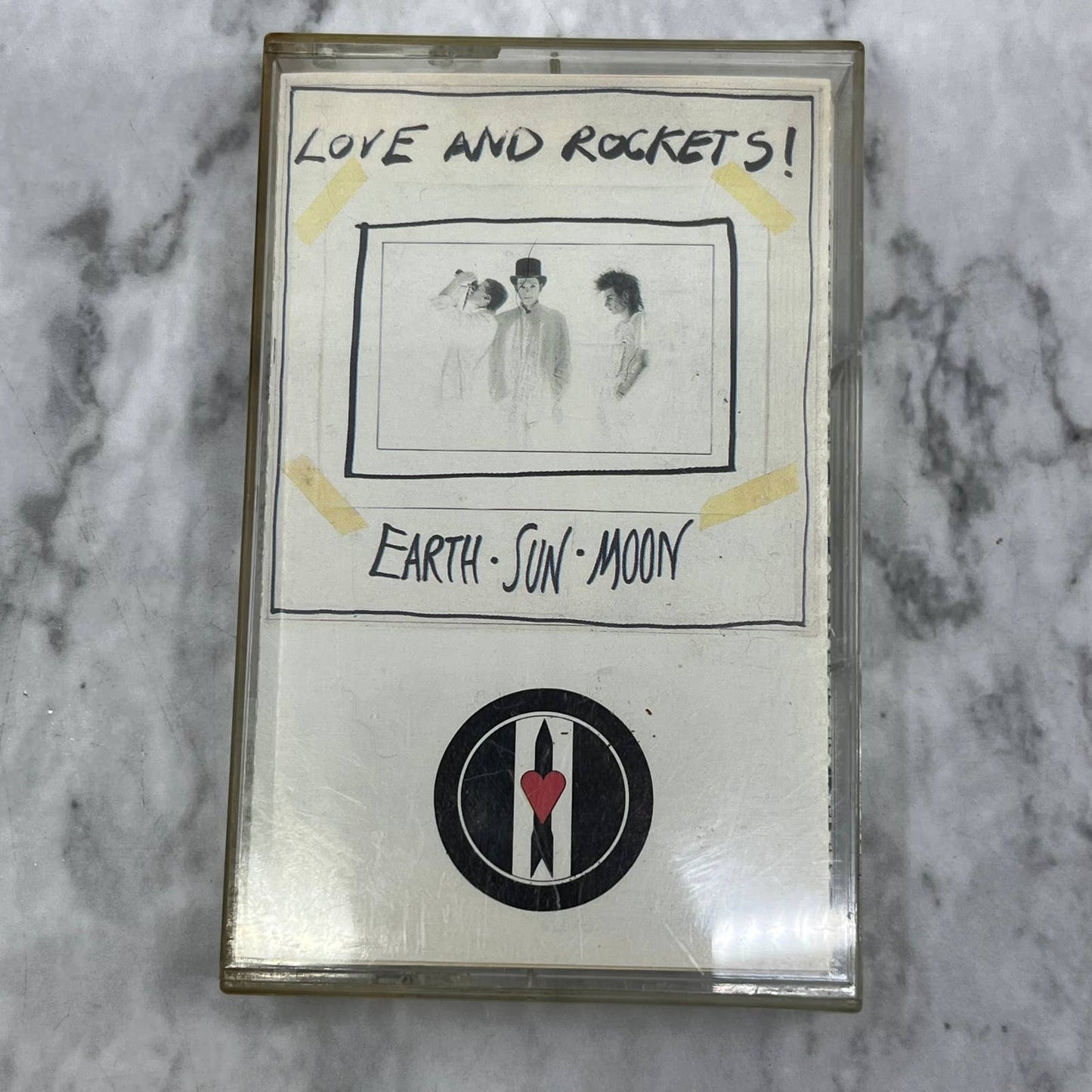 Love And Rockets! Earth Sun Moon Cassette Tape TJ6-80