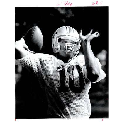 1984 Press Photo Football USFL Tampa Bay Bandits Wayne Peace 8x10" AD3