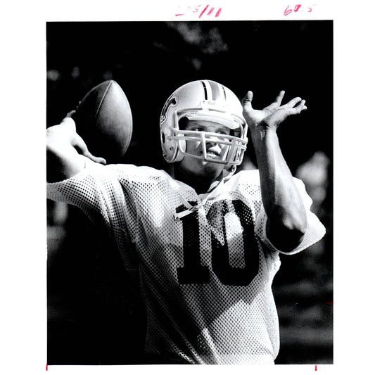 1984 Press Photo Football USFL Tampa Bay Bandits Wayne Peace 8x10" AD3