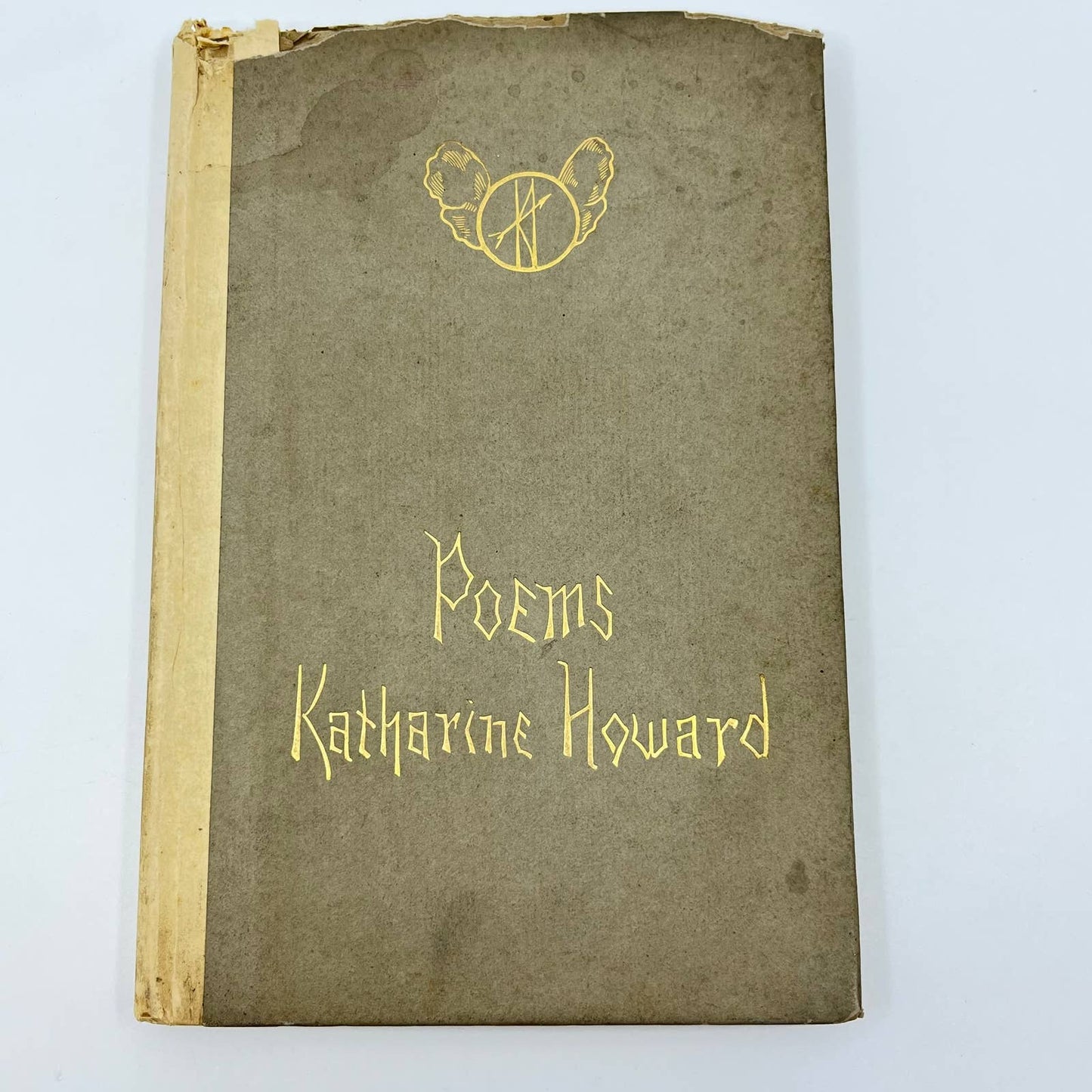 1914 Book of Poems Katherine Howard HC RARE TF1