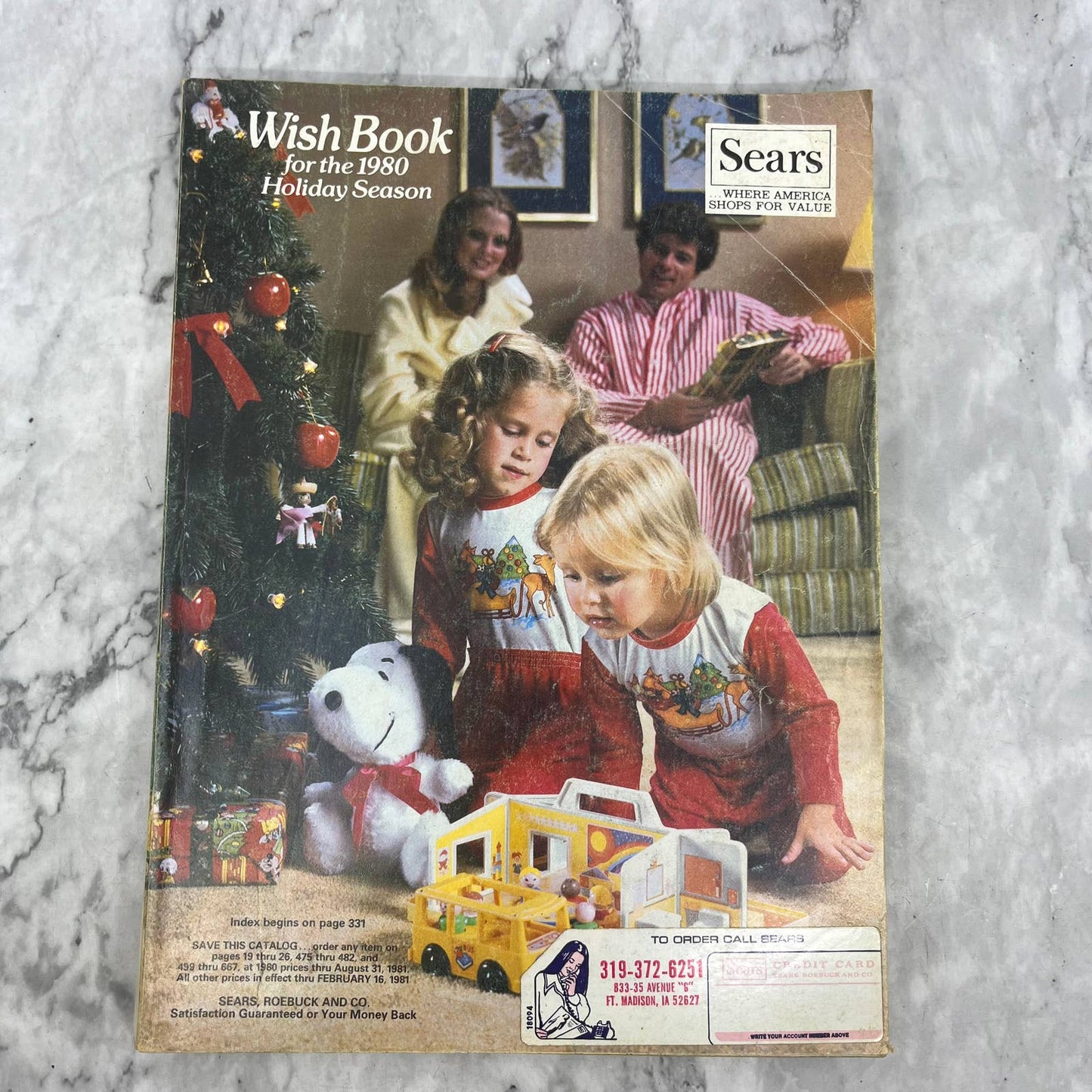 Vintage Sears Wish Book 1980 Christmas Toy Catalog Barbie, Star Wars, Lego S4