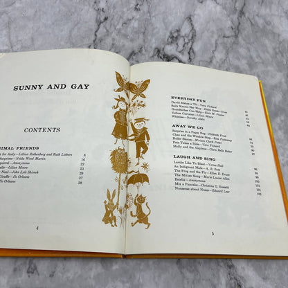 SUNNY AND GAY Schoolbook Best of Children’s Literature Nila Smith 1964 TK1
