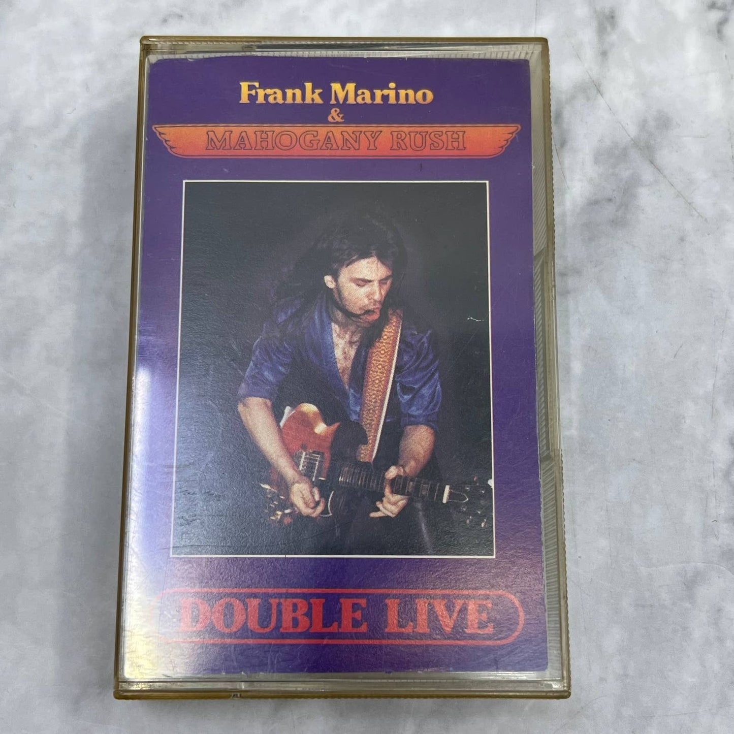 Frank Marino & Mahogany Rush Double Live Cassette Tape TF6-26