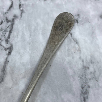 Vintage Noyes Silverplate Iced Tea Spoon 7" SE6-8