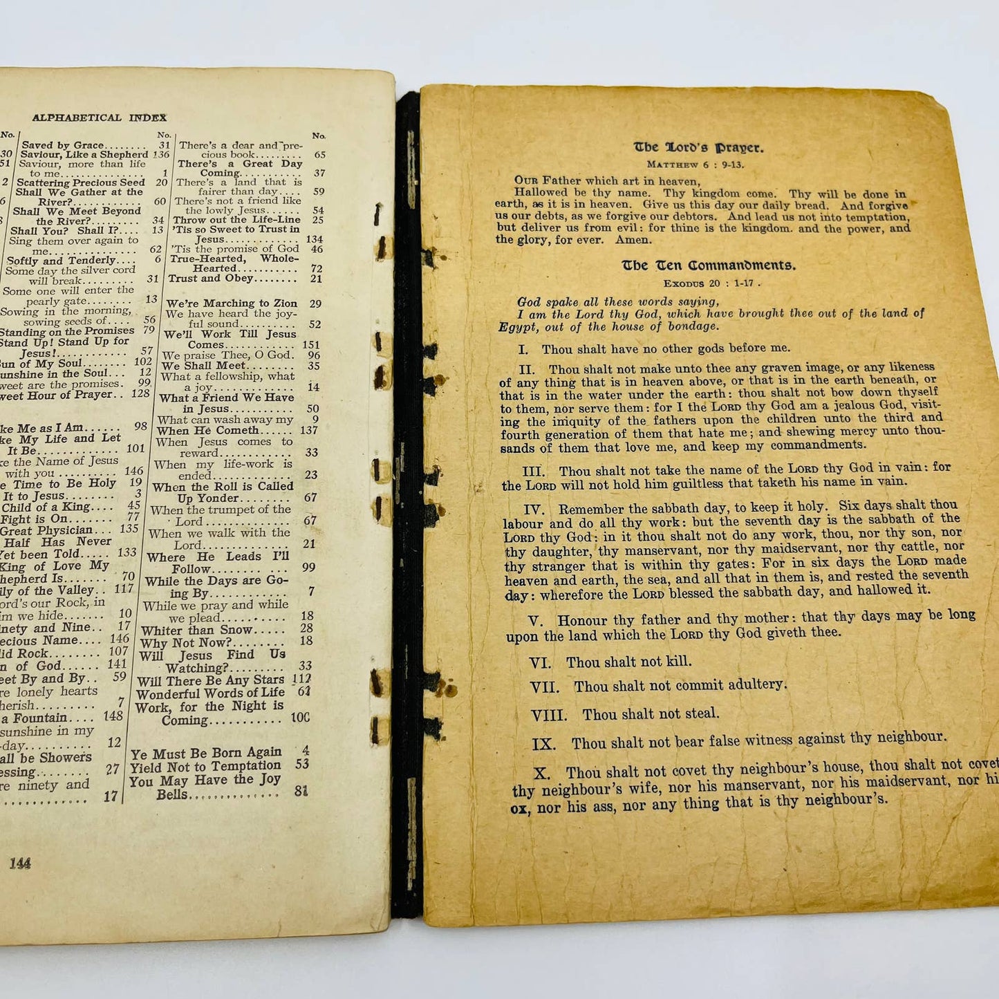 1913 Favorite Hymns Philadelphia Hymnal American Sunday-School Union TD7