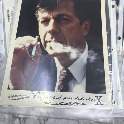 Huge Fan Collection of X-Files Photos and Autographs FL5
