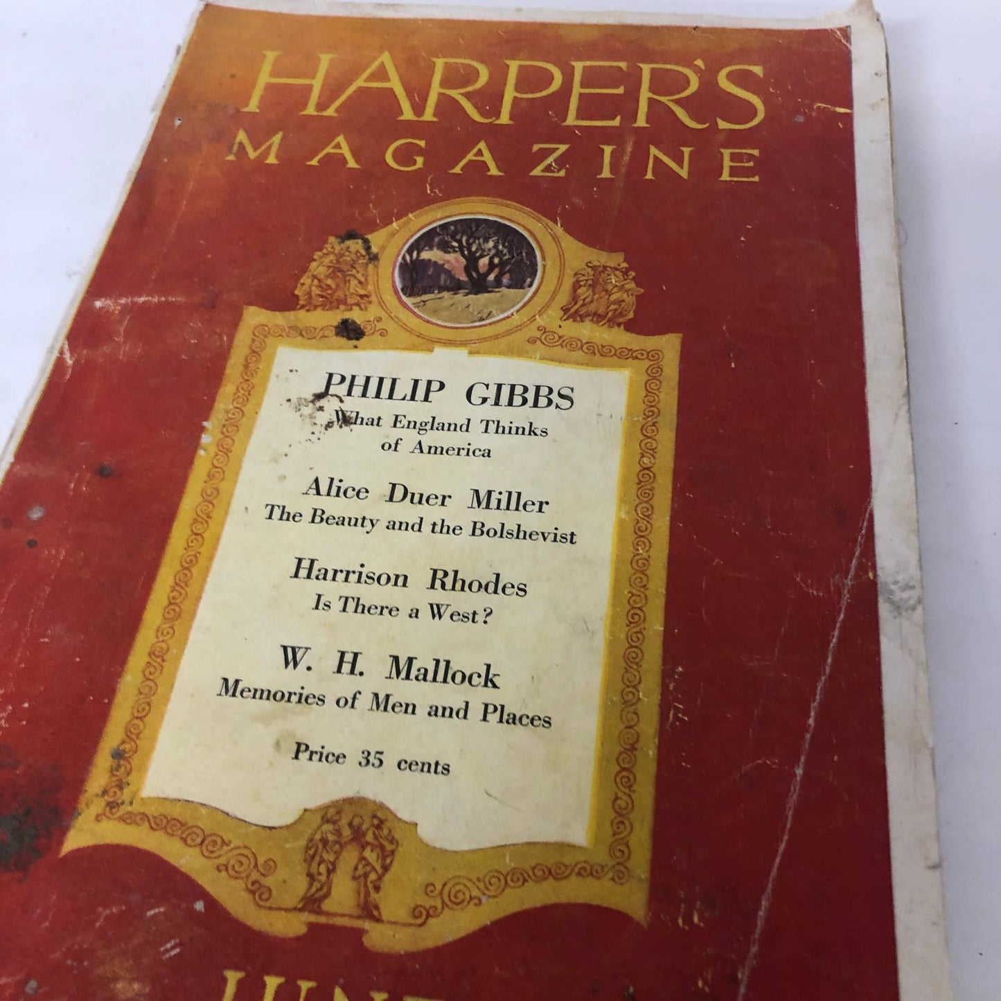 Harper's Magazine - June 1920 Philip Gibbs, Alice Miller, Brander Many Ads