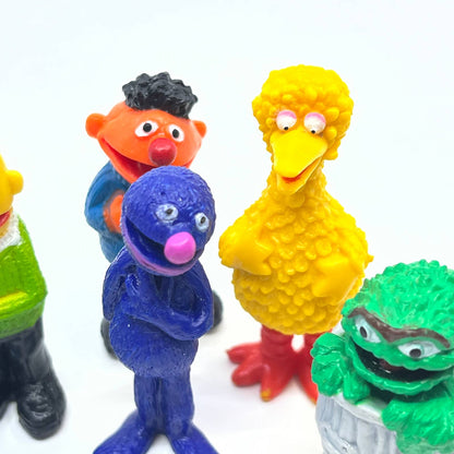 1970s Muppets Figure Sesame Street HongKong 2.5” Muppets Inc Rare Lot Of 6 SD6