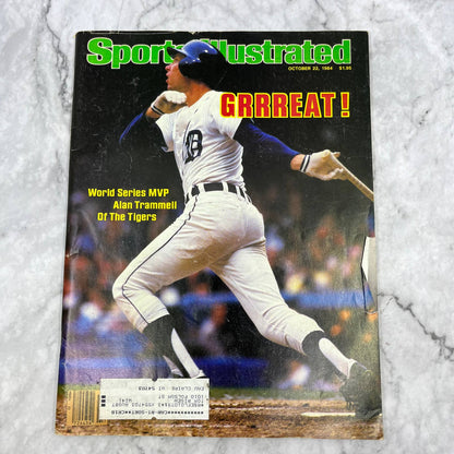 Sports Illustrated Alan Trammell Detroit Tigers Longhorns October 22 1984 TJ3