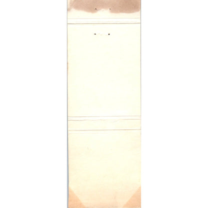 Carefree Cruises Norwegian America Line Advertising Matchbook Cover MM9-2