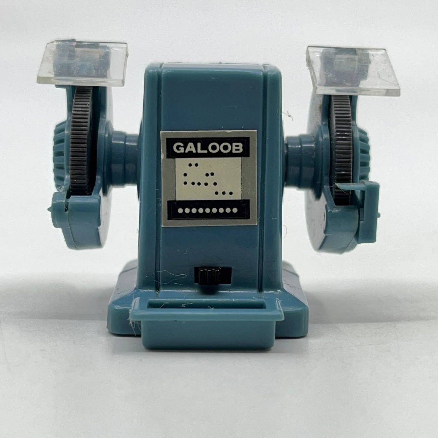 1980 Galoob Japan Wind Up Miniature Bench Grinder Power Tool Toy SE3