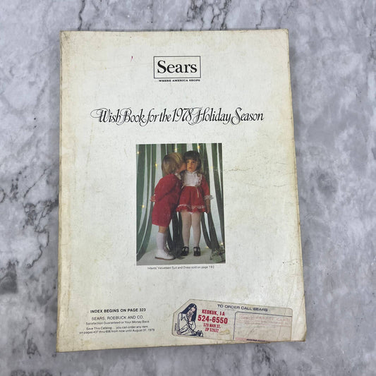 Sears 1978 Wish Book Catalog Star Wars Barbie Atari Lionel Toys Clothing S4