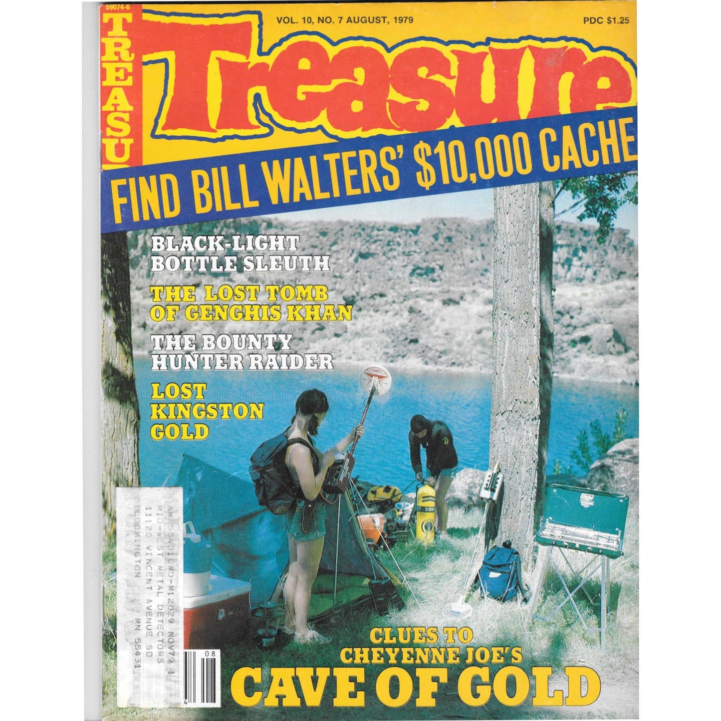 Treasure Magazine - Treasure Hunting Mines Buried Metal Detecting Aug 1979 MB3