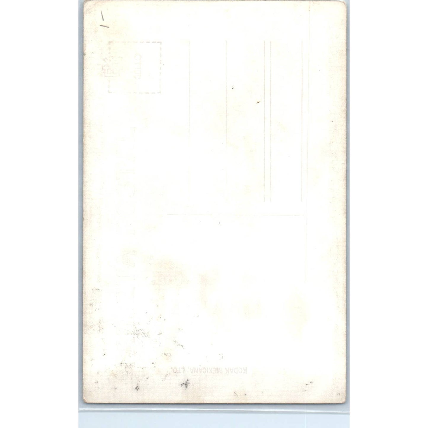 La Tzararacua Uruapan Mich  Mexico - Original RPPC Postcard TJ7-MP