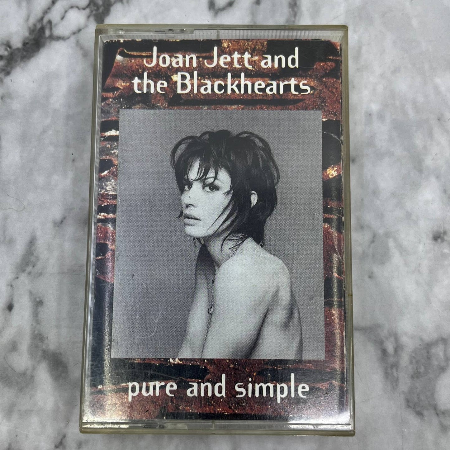 Joan Jett & The Blackhearts Pure and Simple Cassette Tape TC7-42