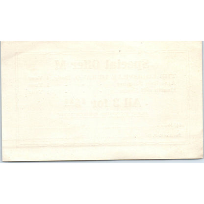 1920s Louisville Herald Special Offer M Subscription Order Form SE4