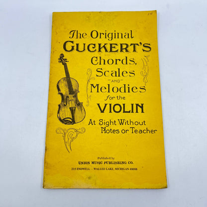 1905 Cuckert’s Chords, Scales & Melodies for Violin Without Notes or Teacher TF9