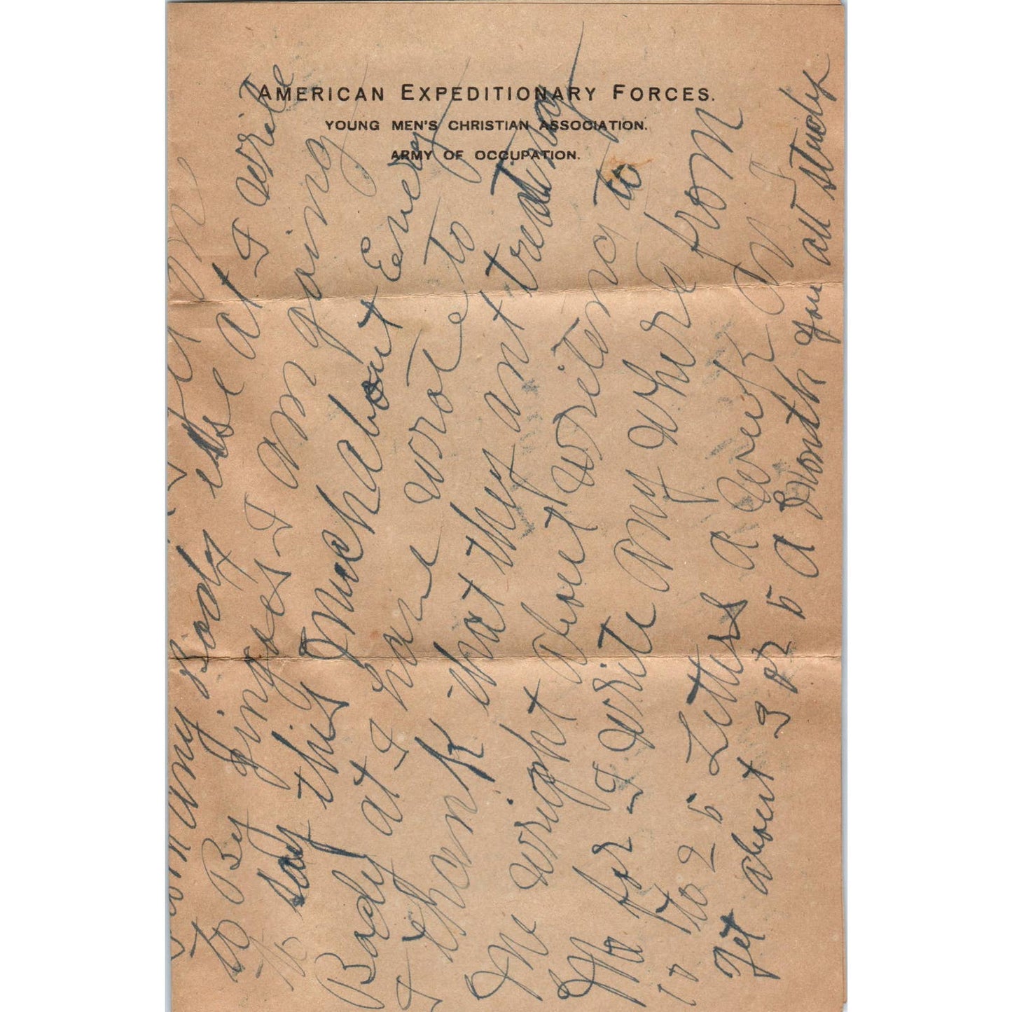 1919 WWI Letter and Envelope From Remagen Germany to Shreve AL AD6