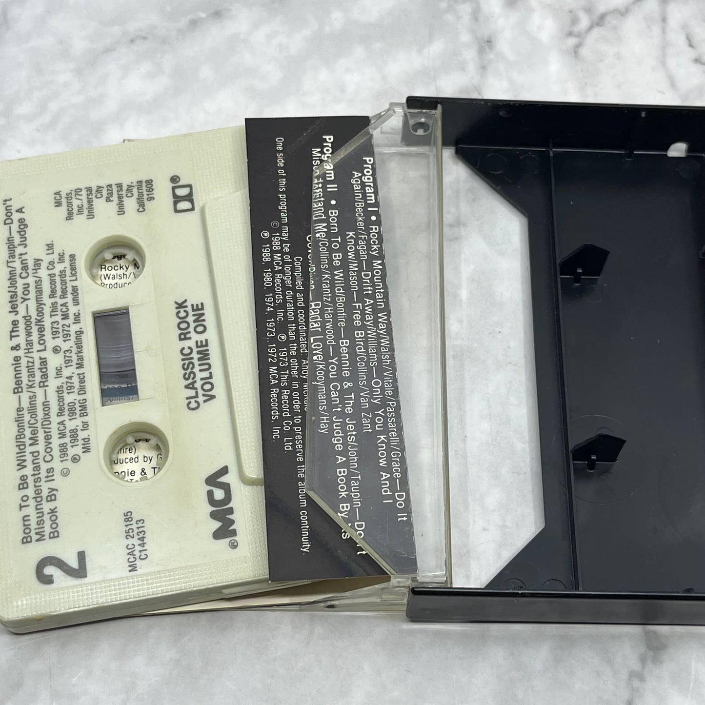 Classic Rock Volume 1 Compilation Cassette Tape TF6-25