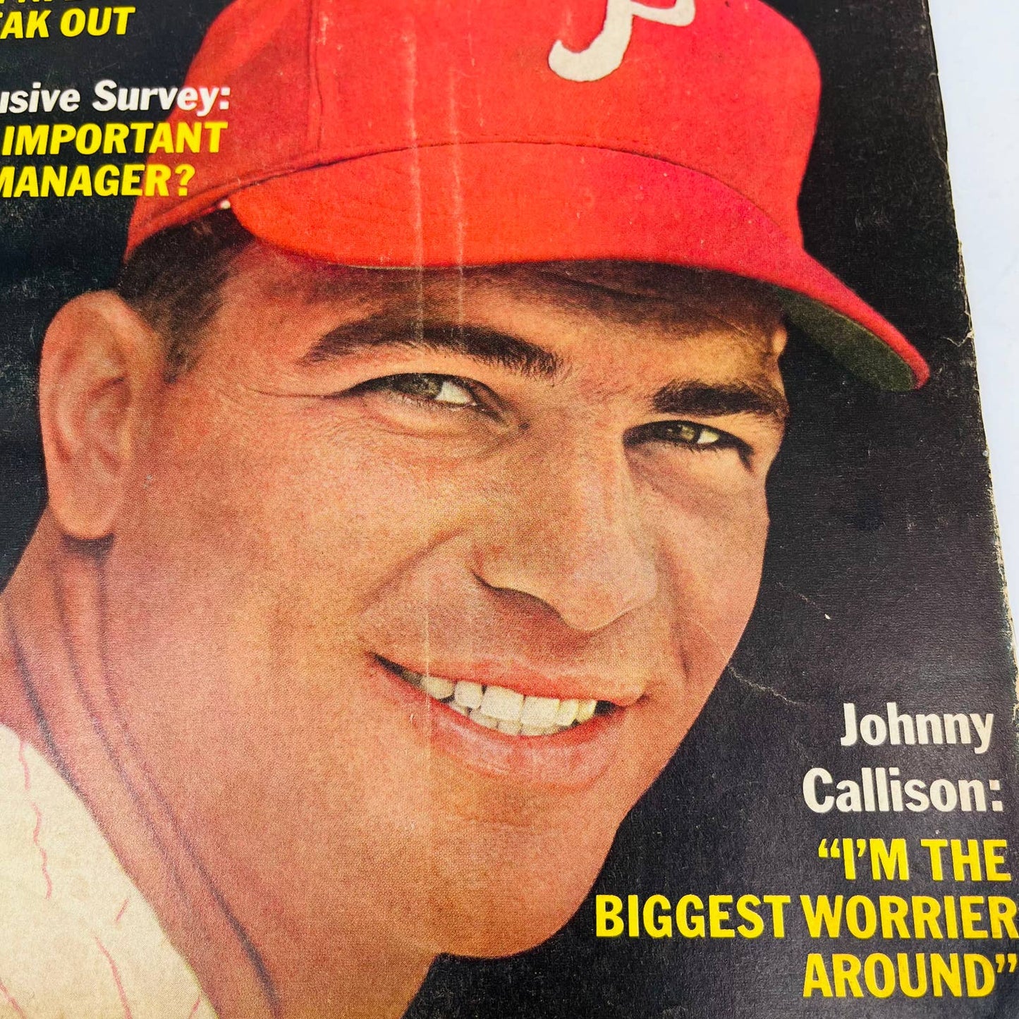 Johnny Callison Philadelphia Phillies July 1965 SPORT Magazine Killebrew NFL BA1