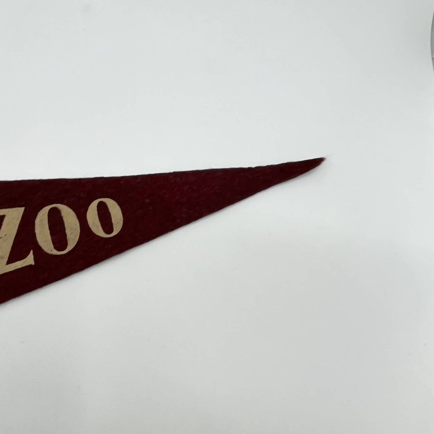 1940s St. Louis Zoo Missouri Souvenir Felt Pennant 24” TF5