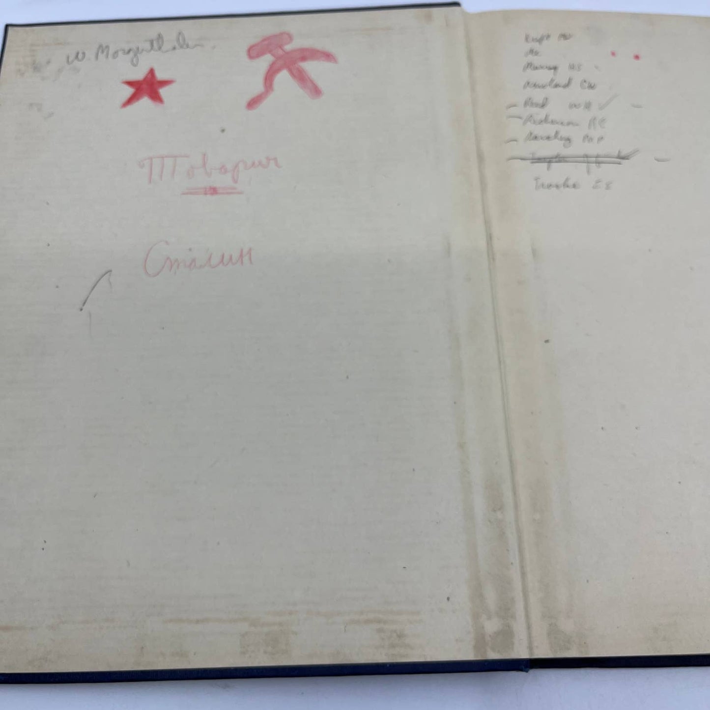 1946 WWII Russian Supplement to New Naval Phraseology US Naval Institute H/C TI6