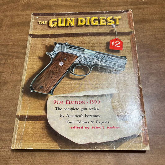 Vintage 1955 The Gun Digest 9th Edition Klein's Sporting Goods John T. Amber TH4