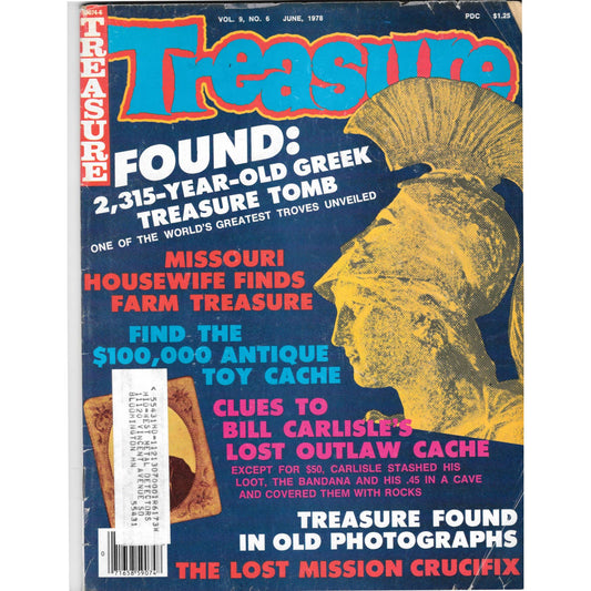 Treasure Magazine - Treasure Hunting Mining Metal Detecting June 1978 M4