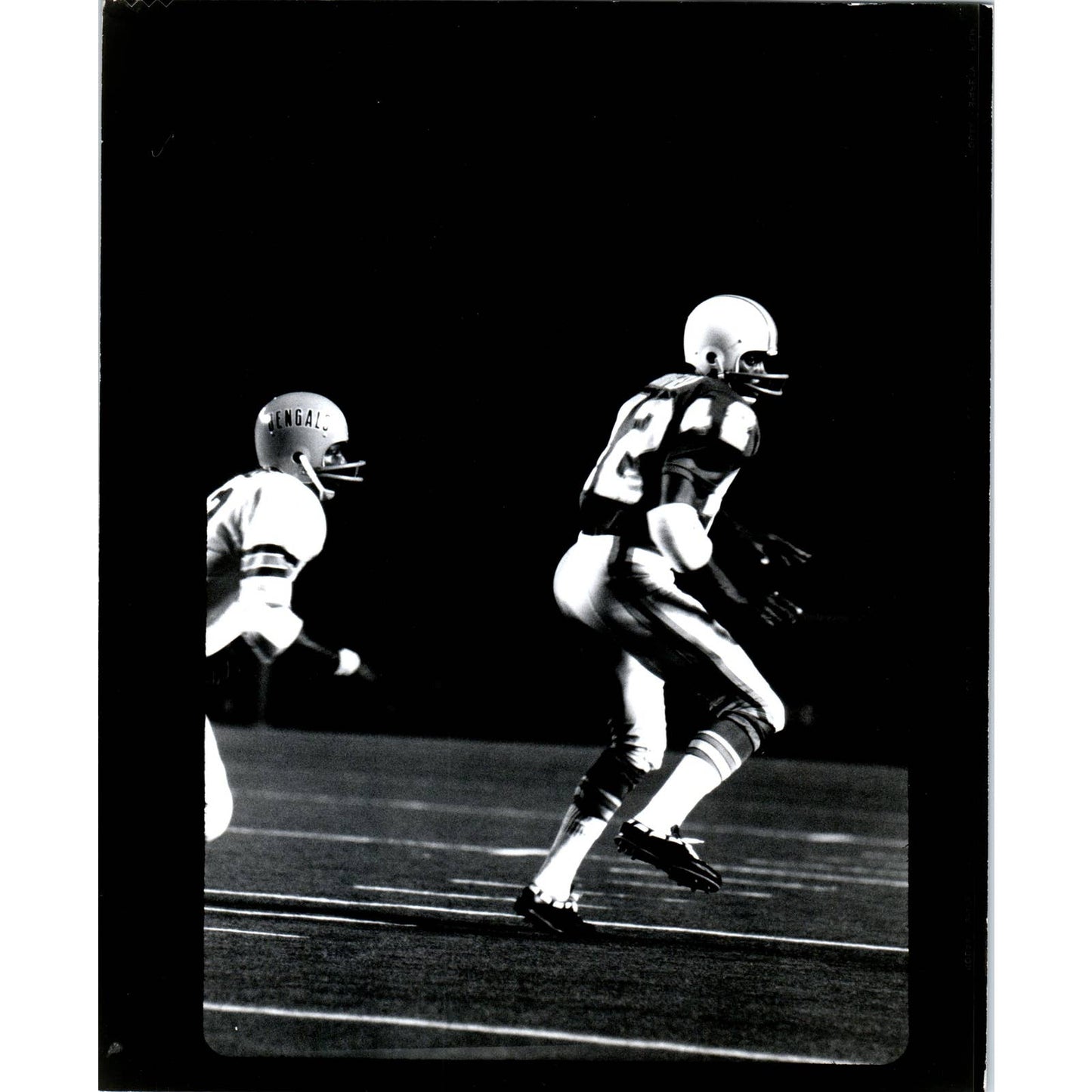 1970s Original Press Photo Football NFL Miami Dolphins Paul Warfield 8x10 TK2-FP