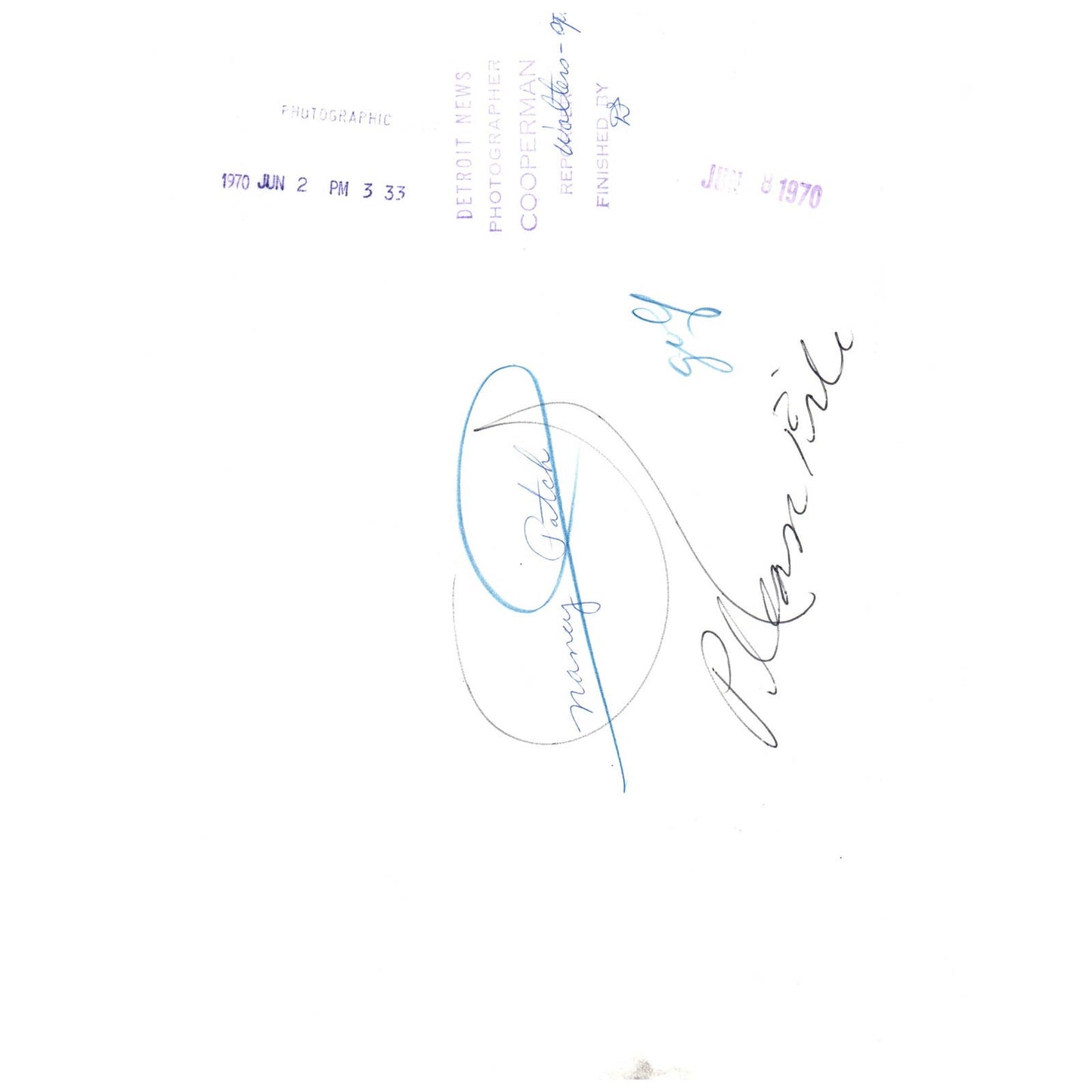 1970 Original Press Photo Ladies' PGA Golf Nancy Patch ~8x10 AD1