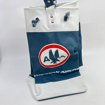 1960s Vintage American Airlines Carry On Tote Bag TF7