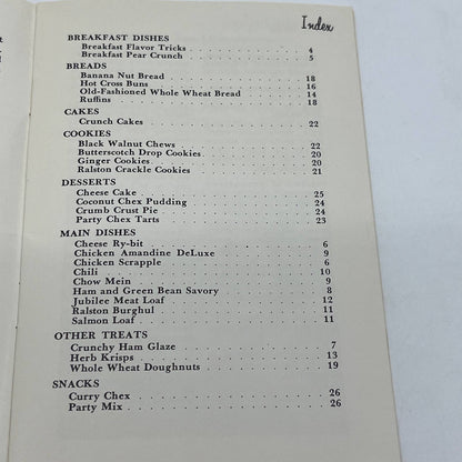 1950s Ralston Purina Company St Louis MO Recipes From Checkerboard Square TG6-1