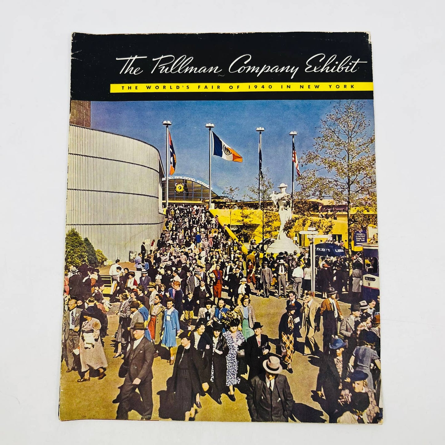 1939 New York World’s Fair The Pullman Company Exhibit Souvenir Program TD6