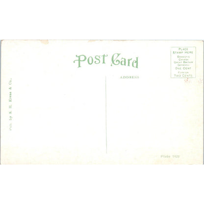 Main Building Converse College Spartanburg SC Original Postcard TK1-27