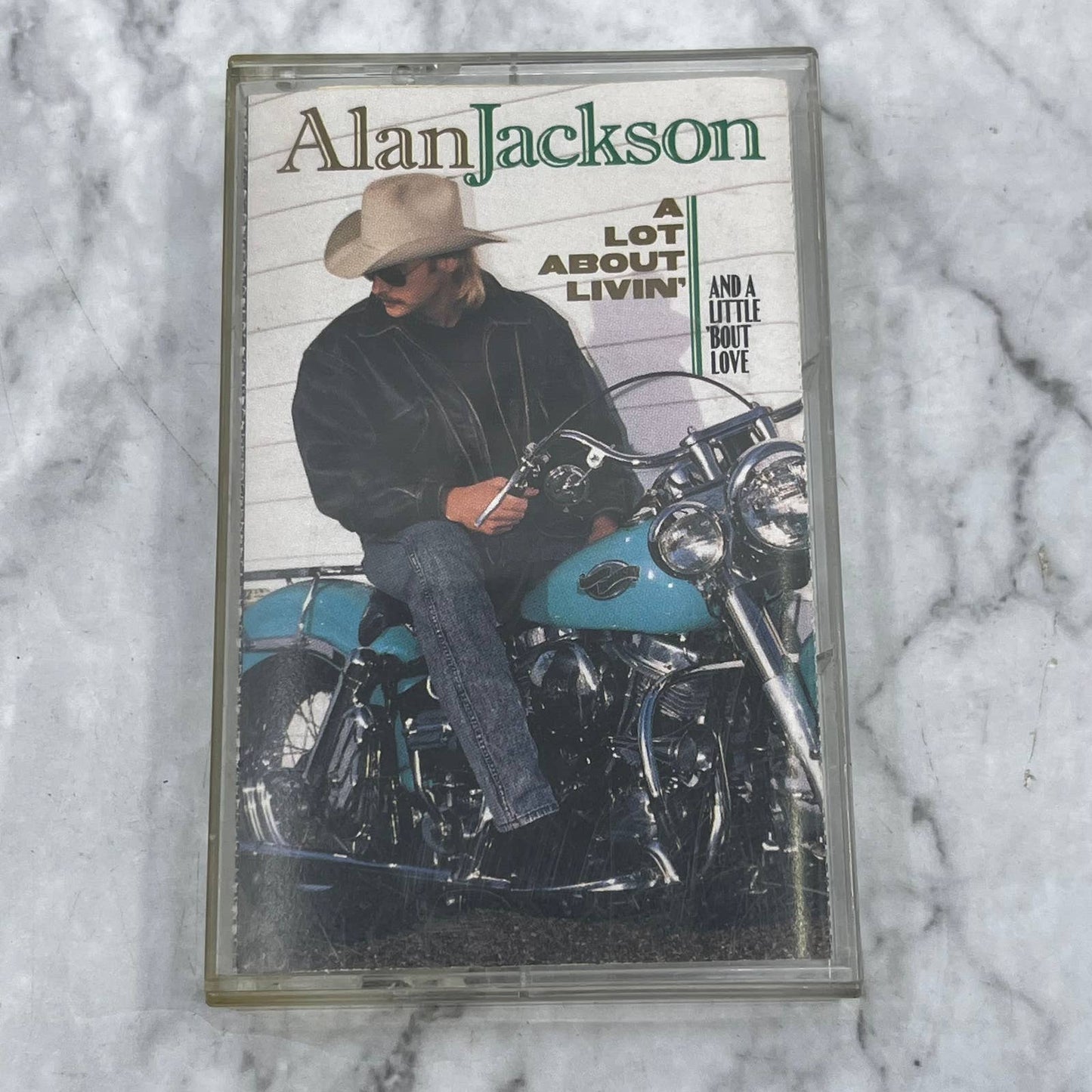 Alan Jackson  A Lot About Livin  Cassette Tape TB7-17
